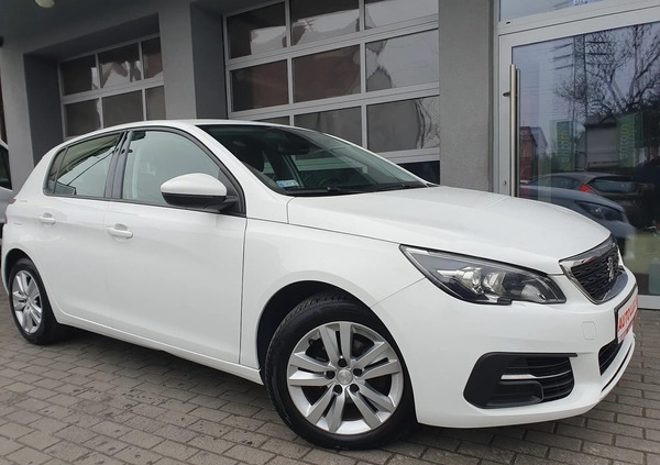 Peugeot 308 cena 37900 przebieg: 173299, rok produkcji 2019 z Warszawa małe 436